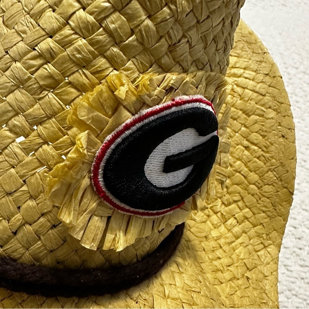 Lucky 7 Fashion Accessories UGA Georgia Patch Cowboy Hat - Picture 6 of 9